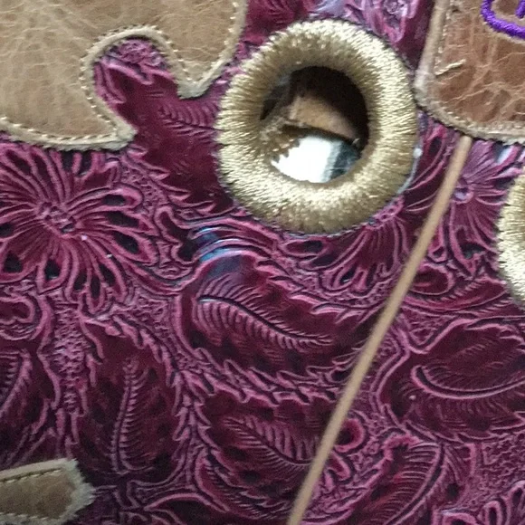 Anderson bean rodeo cowgirl cowboy boots ranch barn barrel racing buckaroo - Picture 10 of 13